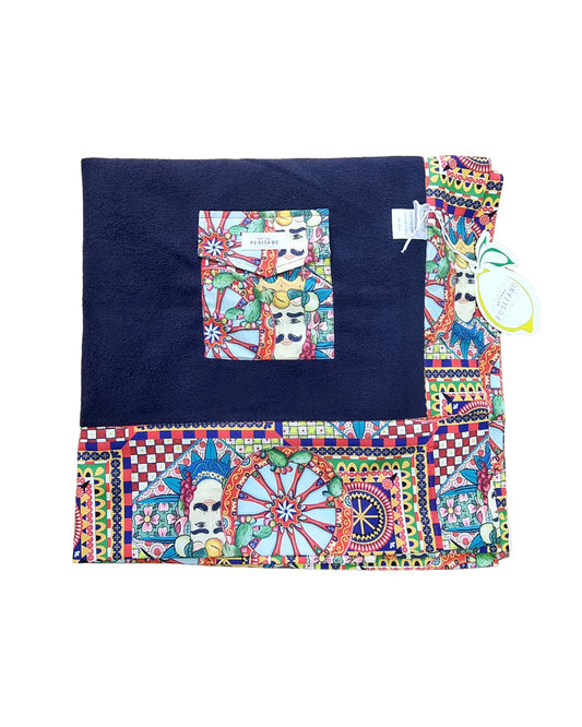 Carros - Multicolor patterned beach towel